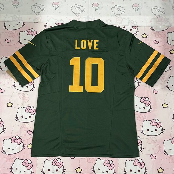 Nike NFL Green Bay Packers Green Jersey #10 LOVE L - Picture 5 of 6
